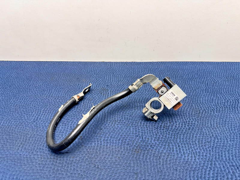 12–21 BMW F30 330i X-Drive Battery Negative Terminal Cable Ground IBS Sensor OEM