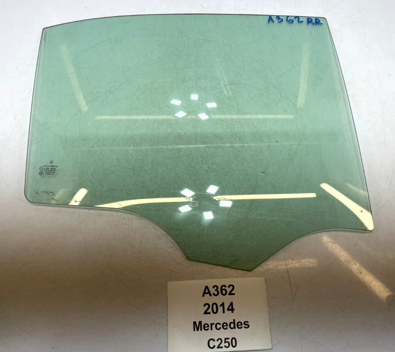 ✅ 2008-2014 OEM Mercedes W204 C250 Rear Right Passenger Side Door Window Glass