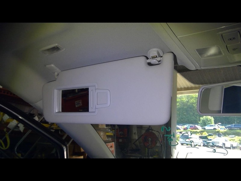 Driver Left Sun Visor Illuminated Fits 15-21 GOLF GTI 1643166