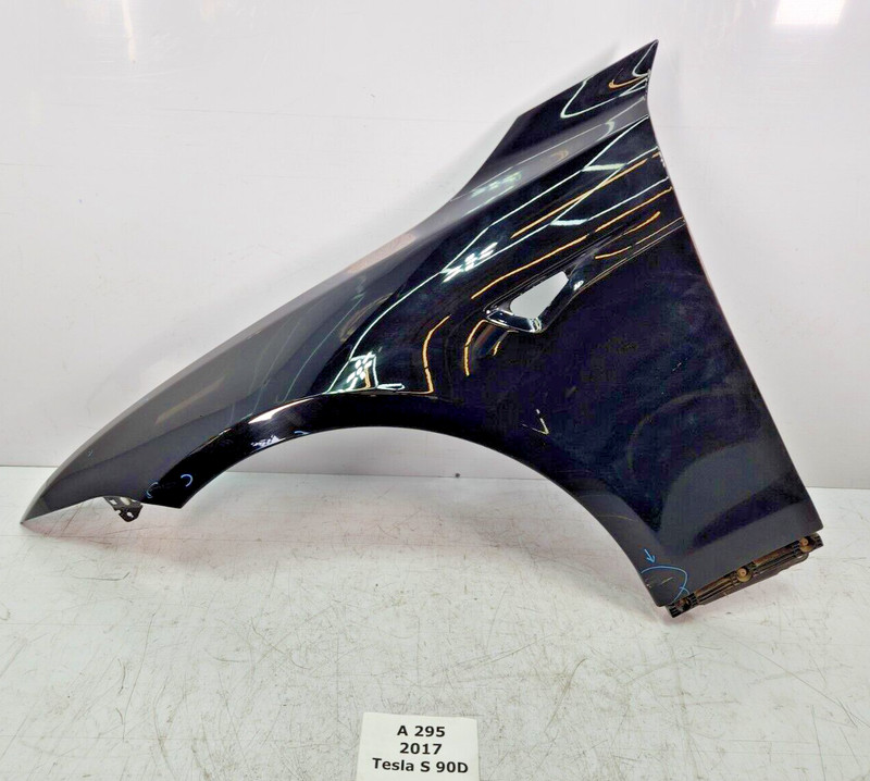 ✅ 12-20 OEM Tesla Model S Front Left Driver Fender Panel Cover Black PBSB NOTE*