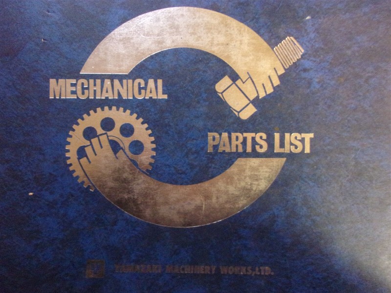 Yamazaki Machinery Works Mechanical Parts List 55652 *FREE SHIPPING*