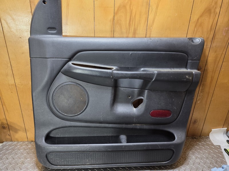 2004 2005 Dodge Ram Front Passenger Right Door Panel Dark Gray Oem Tested