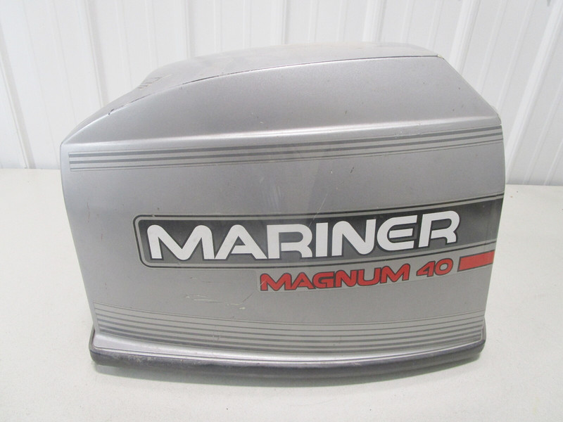 2198-9868A14 Mercury Mariner Outboard Top Engine Cover Cowl 40 HP Magnum