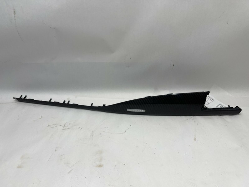 16-18 AUDI A7 S7 RIGHT PASSENGER DASH CARBON TRIM GARNISH OEM 4G8853190DP7V7