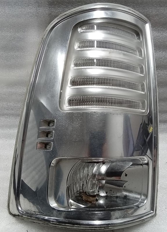 2013-2018 Dodge Ram LH Taillight Body LED w/ Chrome Trim 2431 B 68093079AC