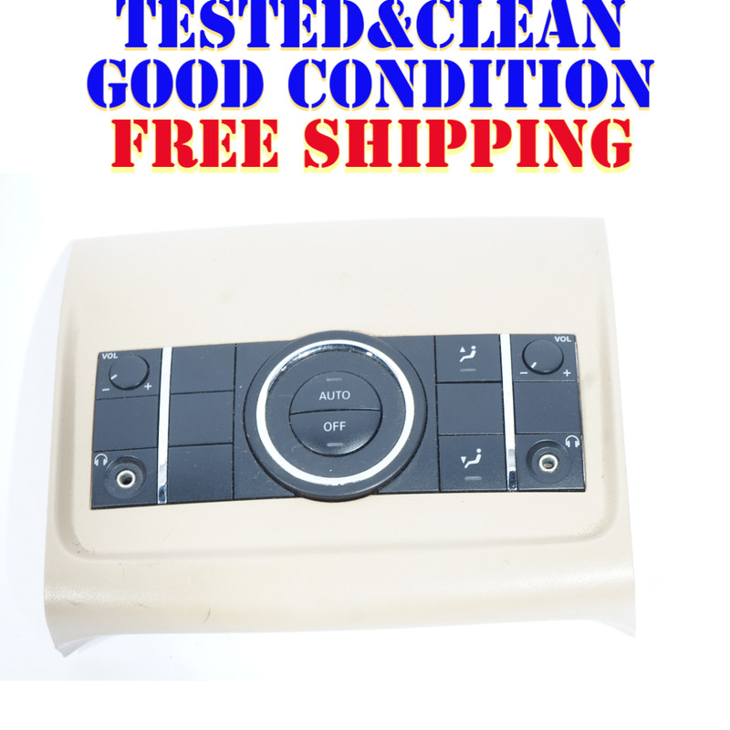 2006 - 2009 MERCEDES R350 HEATER CLIMATE CONTROL SWITCH W/ TRIM BEZEL OEM