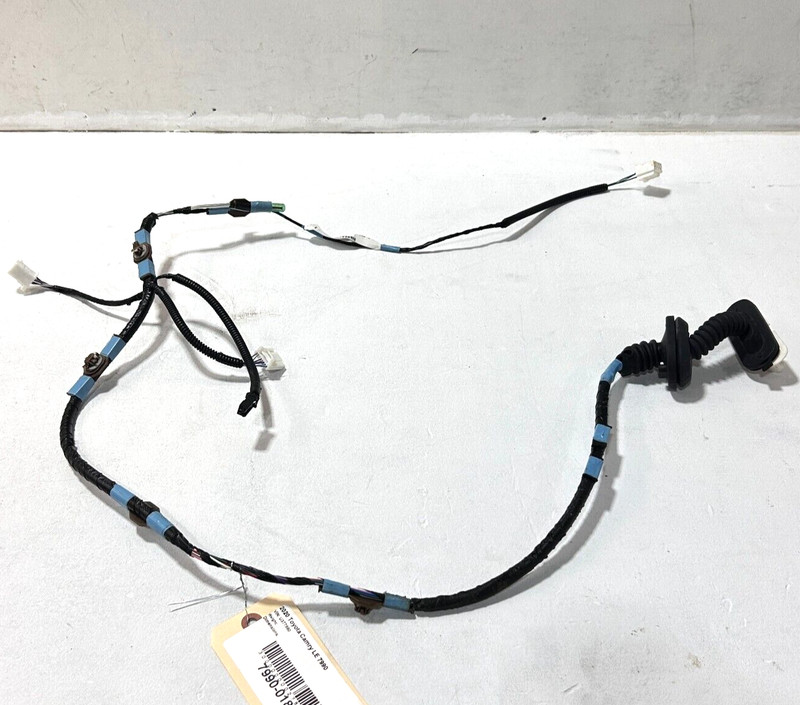 DAMAGED ! 2019-2023 TOYOTA CAMRY REAR RIGHT RH SIDE DOOR WIRE WIRING HARNESS OEM