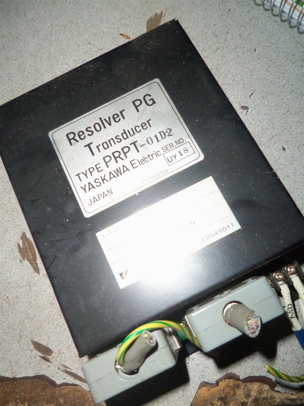Yaskawa Electric Resolver PRPT-01D2 PG Transducer *FREE SHIPPING*