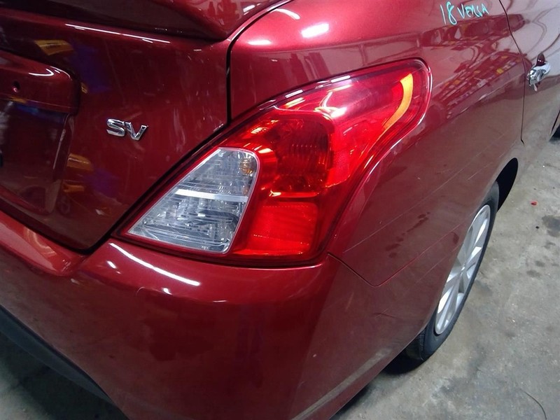 Passenger Tail Light Quarter Panel Mounted Sedan Fits 12-19 VERSA 1760319