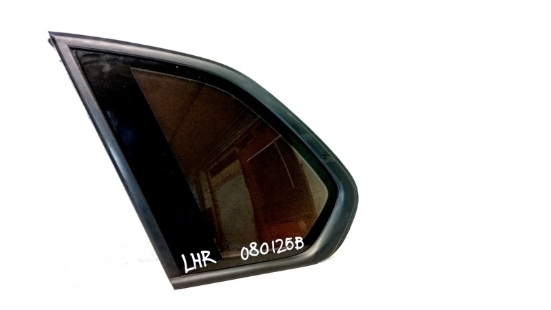 07-13 BMW E70 X5 REAR LEFT DRIVER QUARTER WINDOW GLASS OEM 080125B