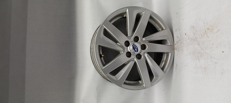 15-'16 SUBARU IMPREZA Wheel 16x6-1/2 alloy 10 spoke OEM Grade B