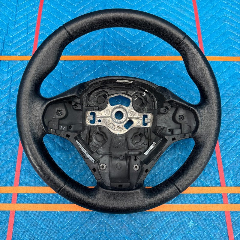 2012–2016 BMW 328i F30 Steering Wheel Black Lether OEM
