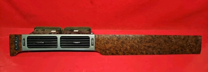 2007-2008 GM Chevrolet Tahoe / GMC Yukon Center Dash Trim Plate Wood Grain
