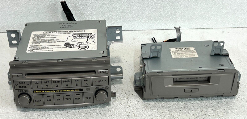 05-07 Toyota Avalon 6 Disc Changer MP3 CD Player & Cassette OEM