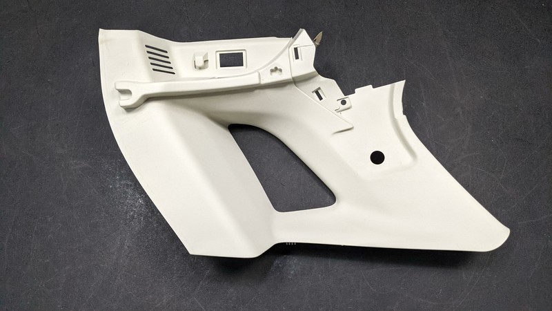 Rear Right C Pillar Upper Trim Panel 2018 Ford EcoSport GN15-A31010-AE3AM1 19 20