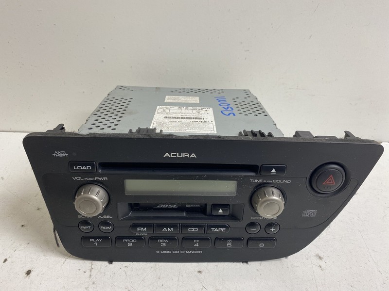 2005-2006 Acura RSX Radio Stereo AMFM Cassette 6 Disc CD Player 39100-S6M-A600