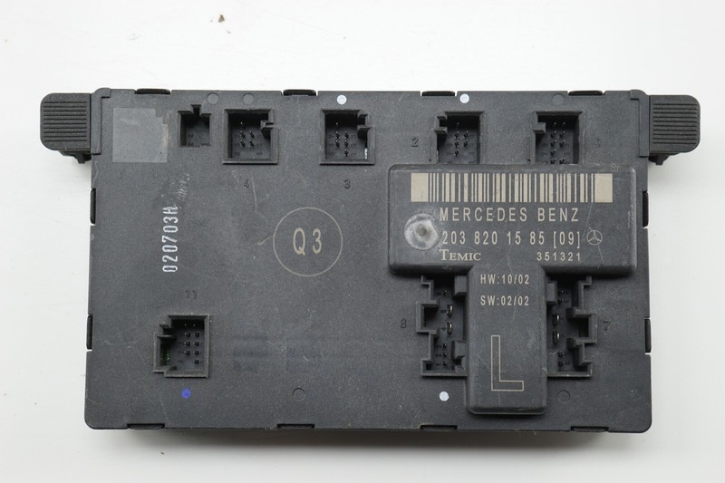 MERCEDES W203 C-Class Front Left LH Door Control Module OEM 2001 - 2007
