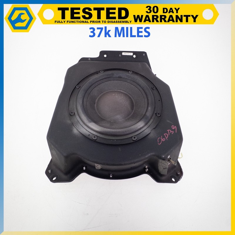 05-12 ASTON MARTIN DB9 DBS VOLANTE REAR SUB WOOFER SPEAKER BOX OEM