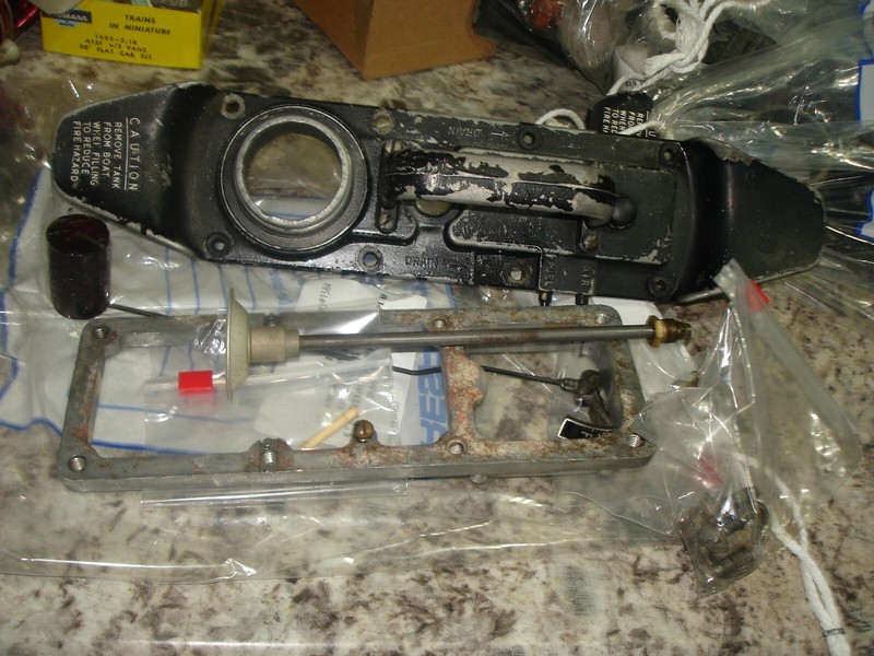 Johnson omc evinrude 6 gallon gas tankgauge pump mile master cruis-a-day #4