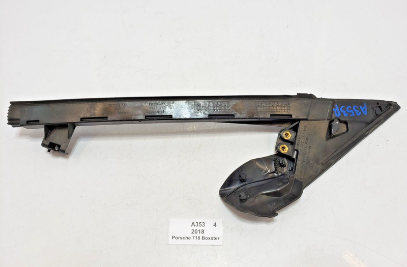 ✅12-25 OEM Porsche 718 Boxster 982 Front Right Passenger Window Seal Channel 36k
