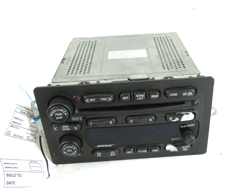 2002-2005 GMC Envoy AM FM Radio CD Disc Player Receiver OEM