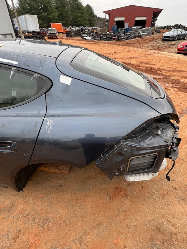 2014-2016 PORSCHE PANAMERA 970 G1 REAR LEFT DRIVER QUARTER PANEL SECTIONAL CUT