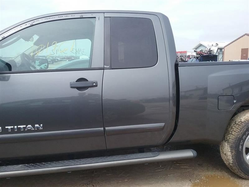 Driver Rear Side Door King Cab With Body Side Moulding Fits 04-15 TITAN 2672374
