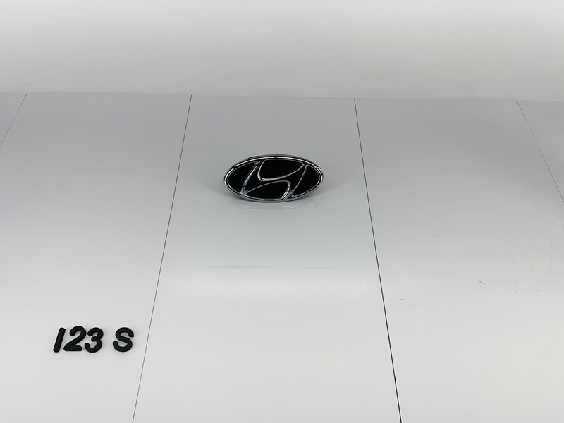 19-20 HYUNDAI ELANTRA REAR TRUNK DECK LID EXTERIOR RELEASE SWITCH EMBLEM OEM