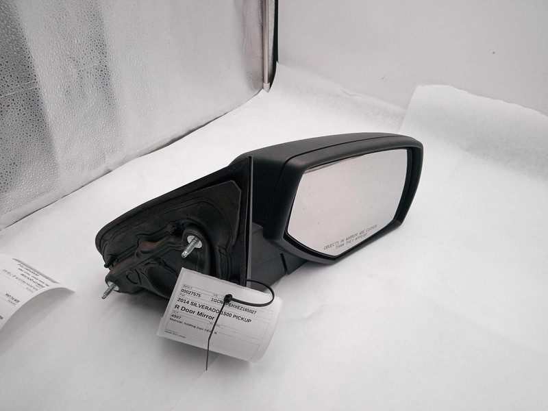 2014 Chevrolet Silverado 1500 Right Door Mirror Assembly White OEM Used 121K