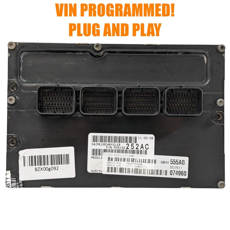 PRORGAMMED 08-10 Town Country 3.8L Engine Control Computer ECU PCM ECM PCU OEM