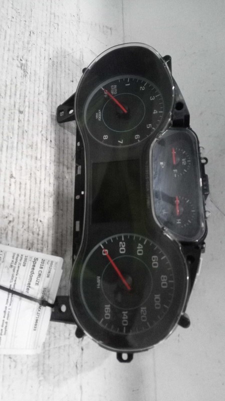 2018 Chevrolet Cruze Speedometer Gauge Black OEM 39084638 130k Miles