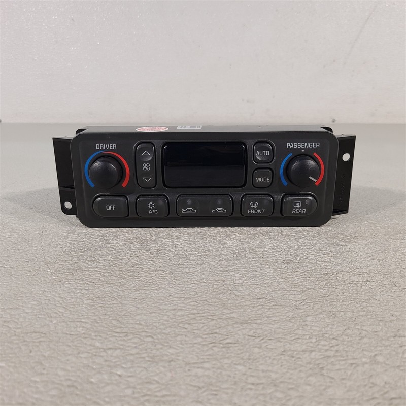 00-04 Corvette C5 Dual Zone Climate Hvac Climate Control Fan 09380441 Aa7393