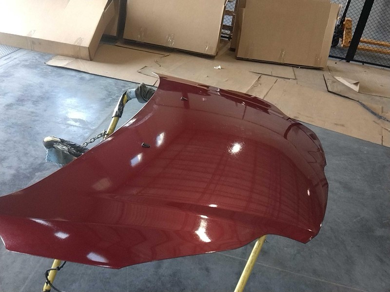 2013 Ford Focus OEM Hood Panel Red 4DR HTBK CP9Z16612B Used