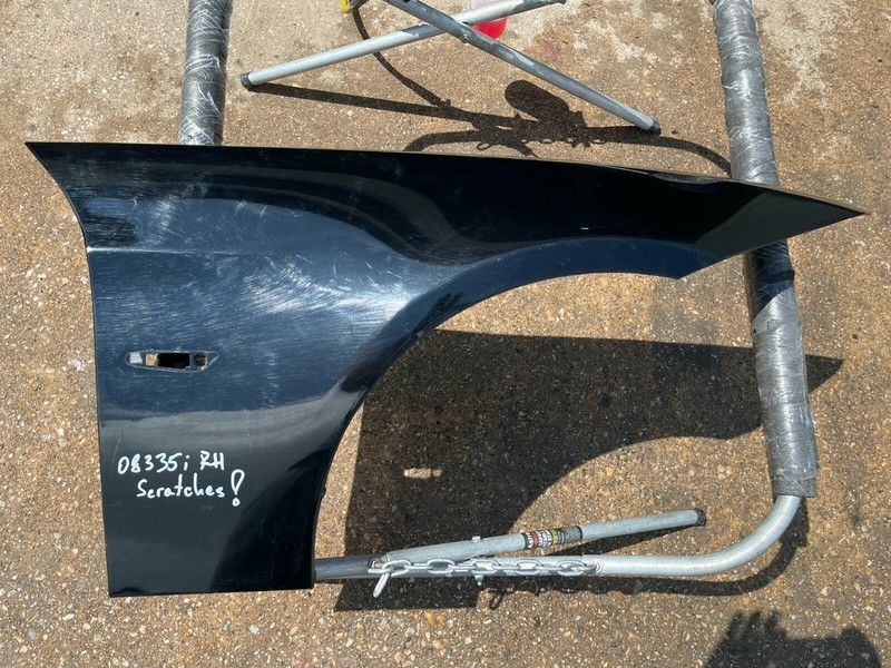 06-11 BMW E90 E91 FRONT RIGHT PASSENGER SIDE FENDER WING Black OEM