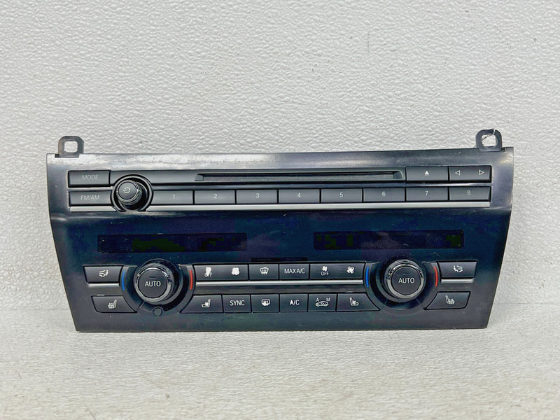 ⭐2009-2015 BMW 7-SERIES RADIO HVAC CLIMATE CONTROL UNIT SWITCH PANEL OEM LOT2715