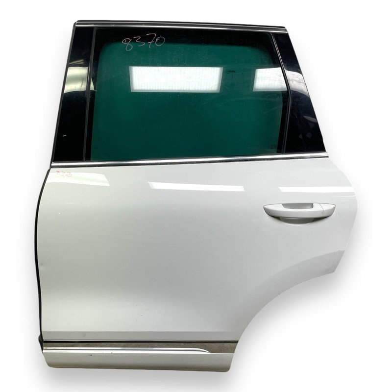 Volkswagen Touareg 11-18 Rear Left Driver Side Exterior Door Shell Assembly OEM