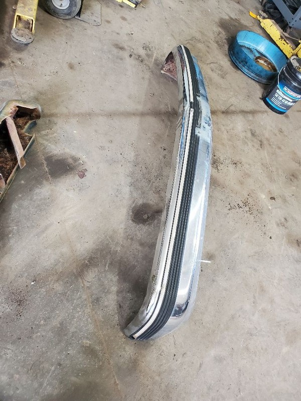 Front Bumper Chrome With Impact Strip Fits 88-00 CHEVROLET 2500 PICKUP 283330