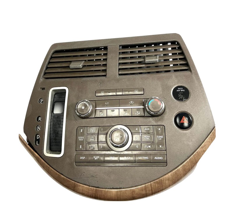 2007-2009 QUEST AM FM Radio Heater A/C Air Temperature Climate Control Switch