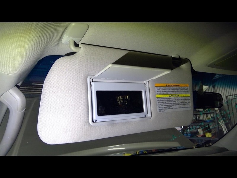 Driver Left Sun Visor Without Illumination Fits 05-12 PATHFINDER 1669472