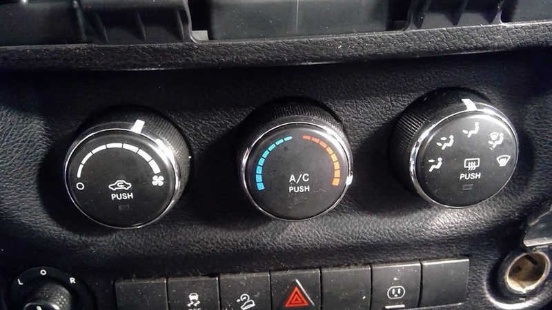 Temperature Control LHD VIN W 6th Digit Jk Body Fits 14-18 WRANGLER 3446576