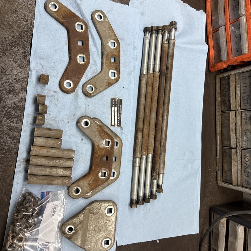 1967 JOHNSON SKI HORSE EVINRUDE SNOW CRUISER SKEETER rear suspension parts
