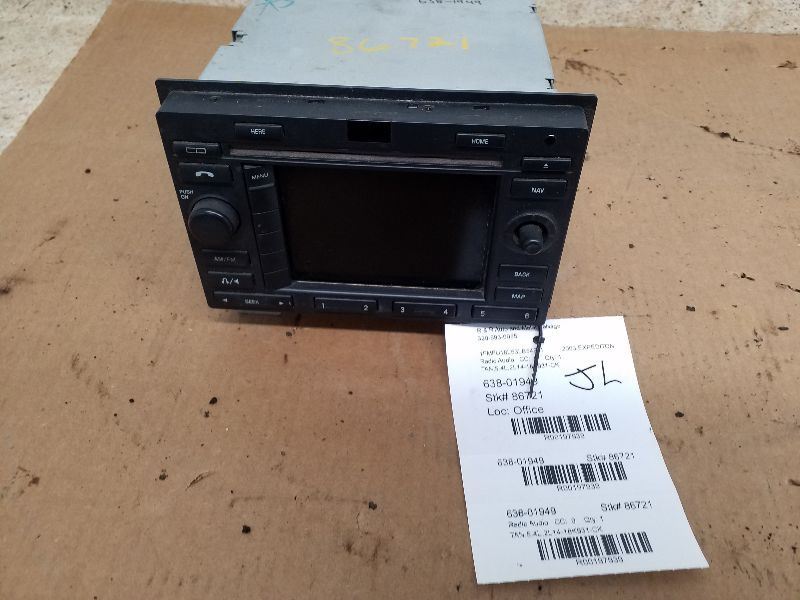 Audio Equipment Radio Am-fm-cd-navigation System Fits 04-05 EXPEDITION 197939