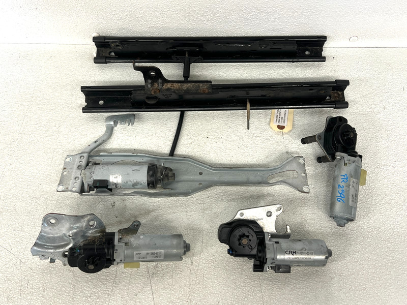 ⭐2009-2016 BMW Z4 FRONT RIGHT PASSENGER SIDE SEAT MOTORS & RAILS OEM LOT2596