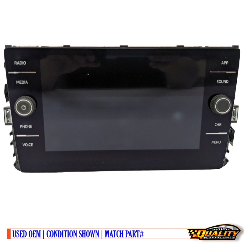 2018-2023 VOLKSWAGEN TIGUAN SE DASHBOARD NAVIGATION DISPLAY SCREEN MONITOR OEM