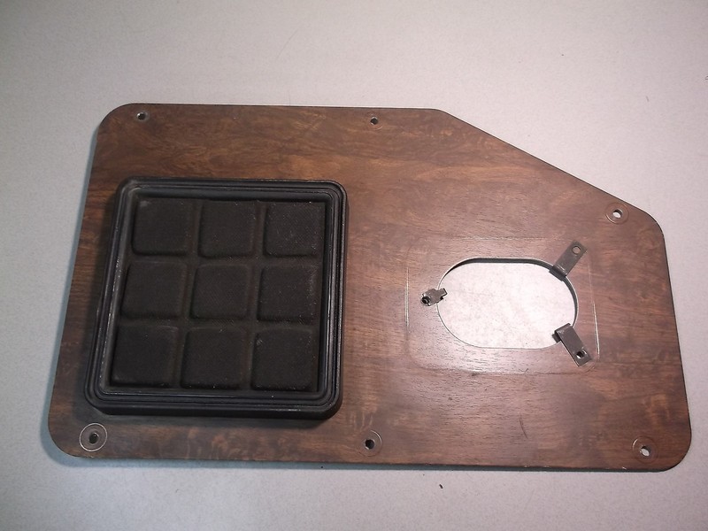 Semi Truck Wood Grain Door Panel Speaker Cover 29-00967 B *FREE SHIP*