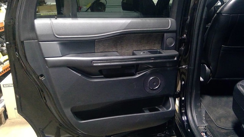 EXPEDITION 2018 Driver Left Rear Door Trim Panel Rear 1799155