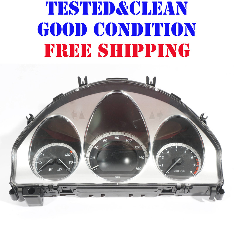 2008-11 MERCEDES C300 W204 INSTRUMENT CLUSTER SPEEDOMRTER 2049003202 OEM 92K