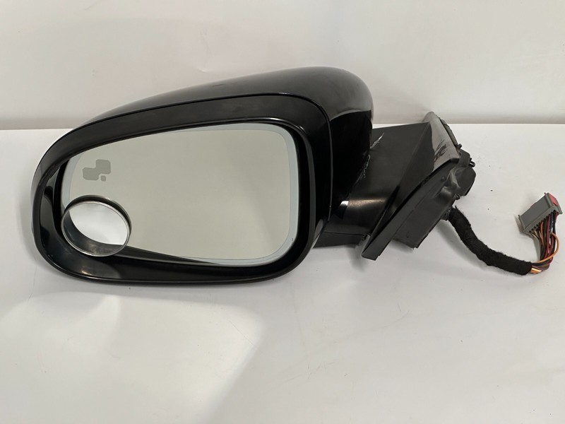 🟢 JAGUAR XF DOOR WING MIRROR WITH PUDDLEBlack LH PASSENGER LEFT 2009-2015