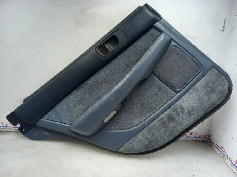 90 LEXUS LS400 REAR DRIVER LEFT DOOR PANEL BLUE-FA85