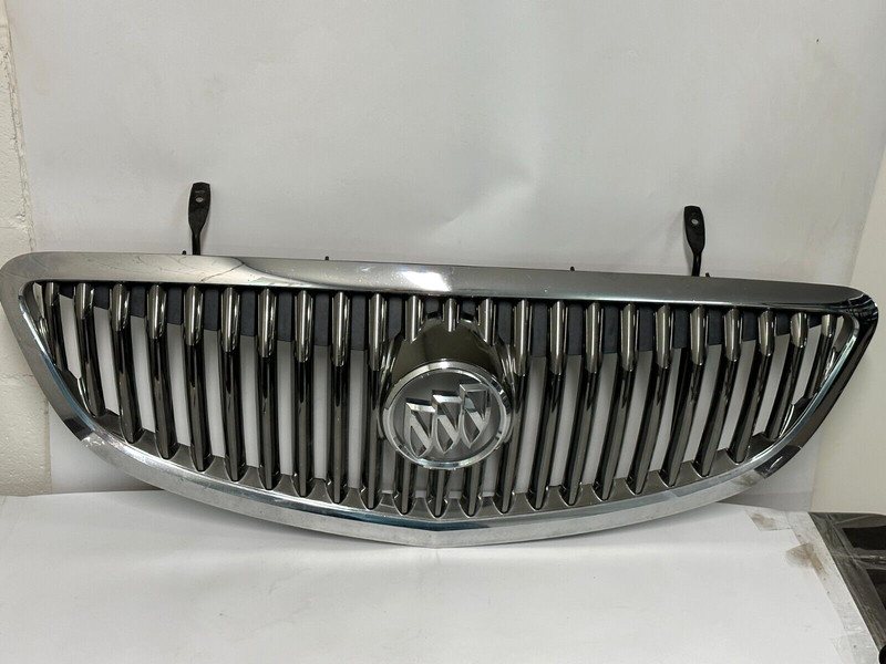 🟢 2008-2012 Buick Enclave Upper Bumper Chrome Front Grille OEM